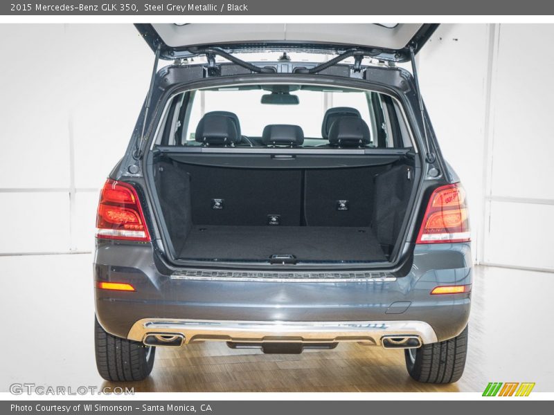 Steel Grey Metallic / Black 2015 Mercedes-Benz GLK 350
