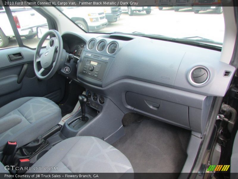 Panther Black Metallic / Dark Gray 2010 Ford Transit Connect XL Cargo Van