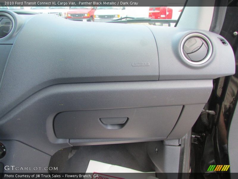 Panther Black Metallic / Dark Gray 2010 Ford Transit Connect XL Cargo Van