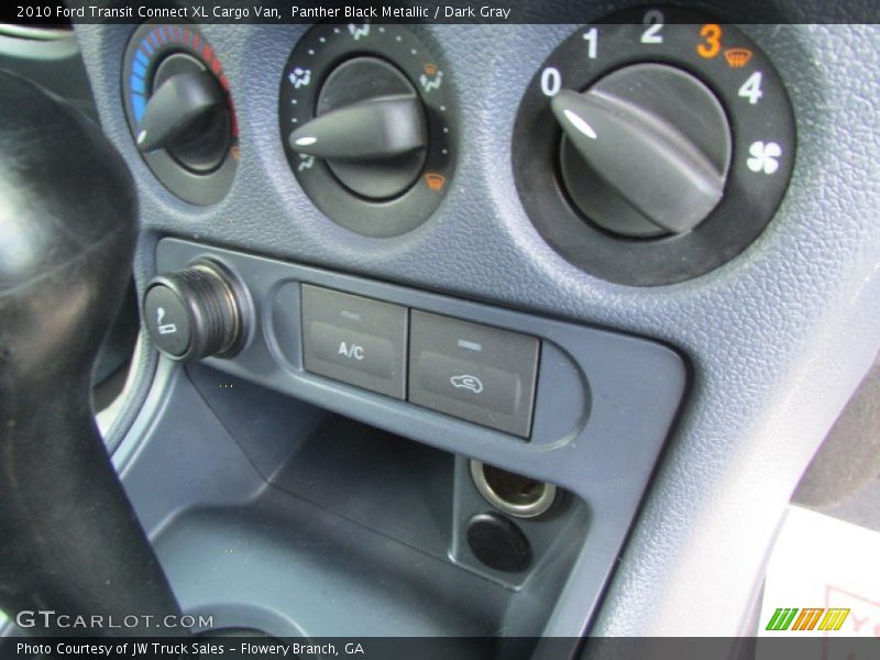 Panther Black Metallic / Dark Gray 2010 Ford Transit Connect XL Cargo Van