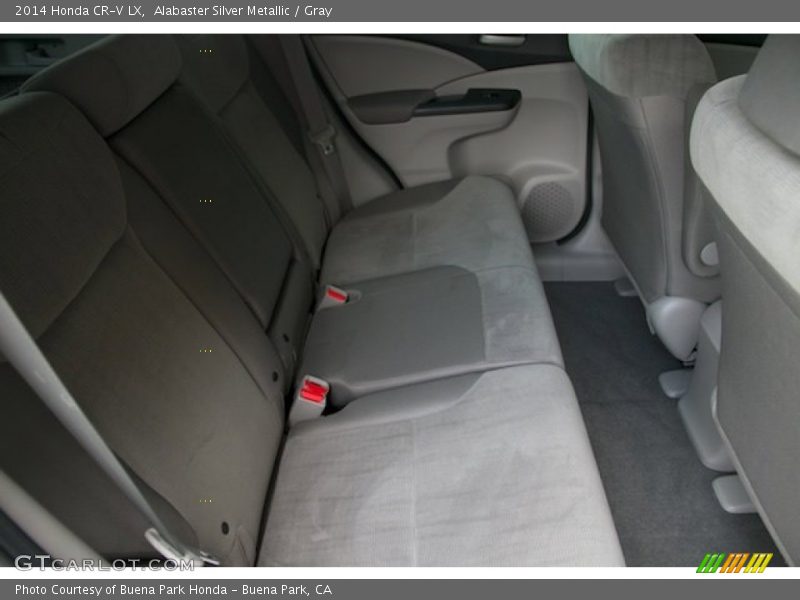Alabaster Silver Metallic / Gray 2014 Honda CR-V LX
