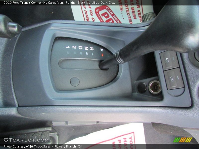 Panther Black Metallic / Dark Gray 2010 Ford Transit Connect XL Cargo Van