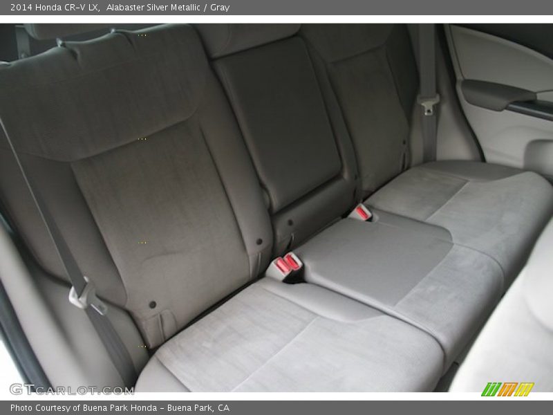 Alabaster Silver Metallic / Gray 2014 Honda CR-V LX