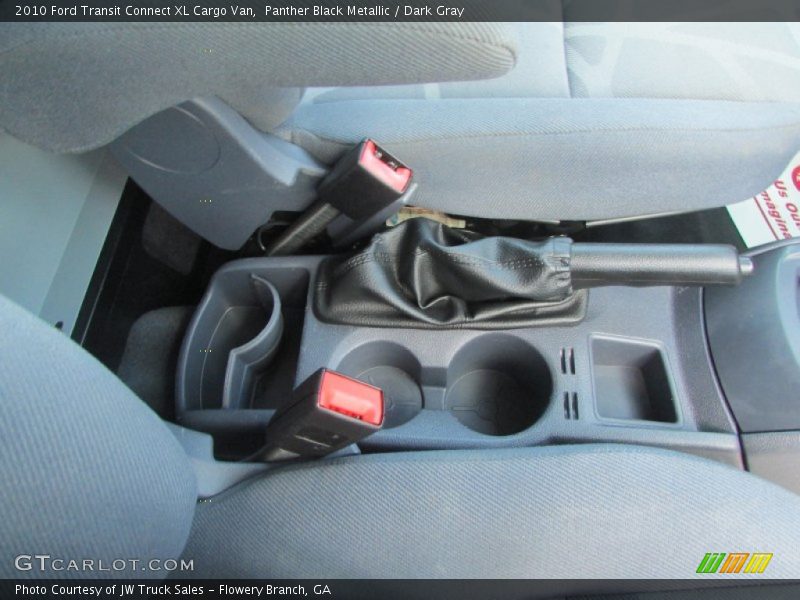 Panther Black Metallic / Dark Gray 2010 Ford Transit Connect XL Cargo Van