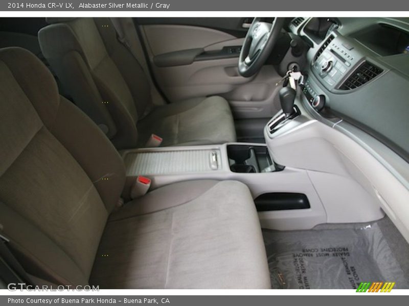 Alabaster Silver Metallic / Gray 2014 Honda CR-V LX