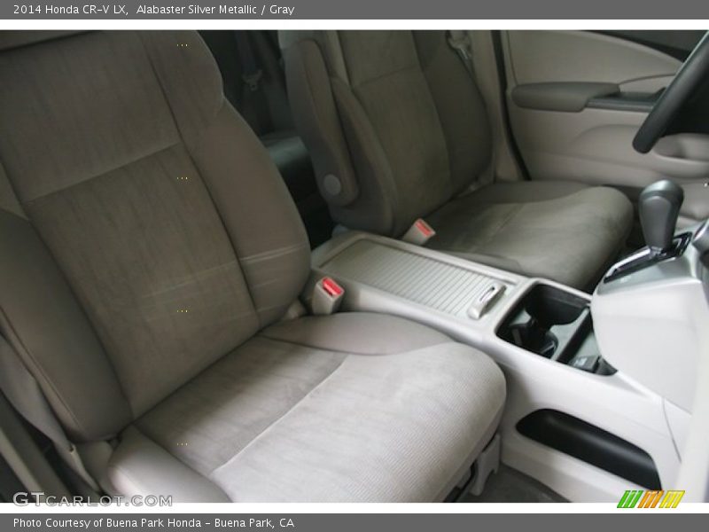 Alabaster Silver Metallic / Gray 2014 Honda CR-V LX