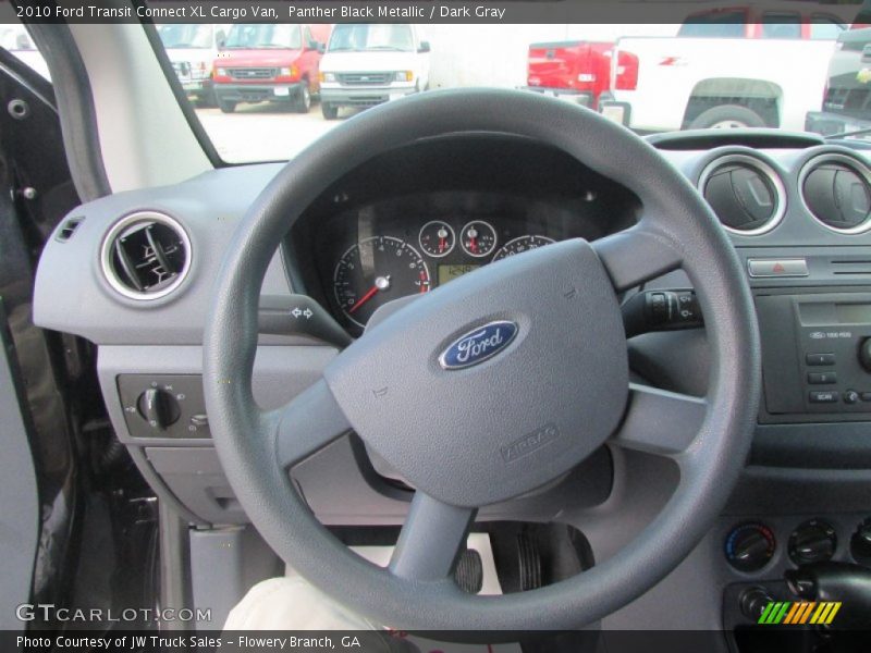 Panther Black Metallic / Dark Gray 2010 Ford Transit Connect XL Cargo Van