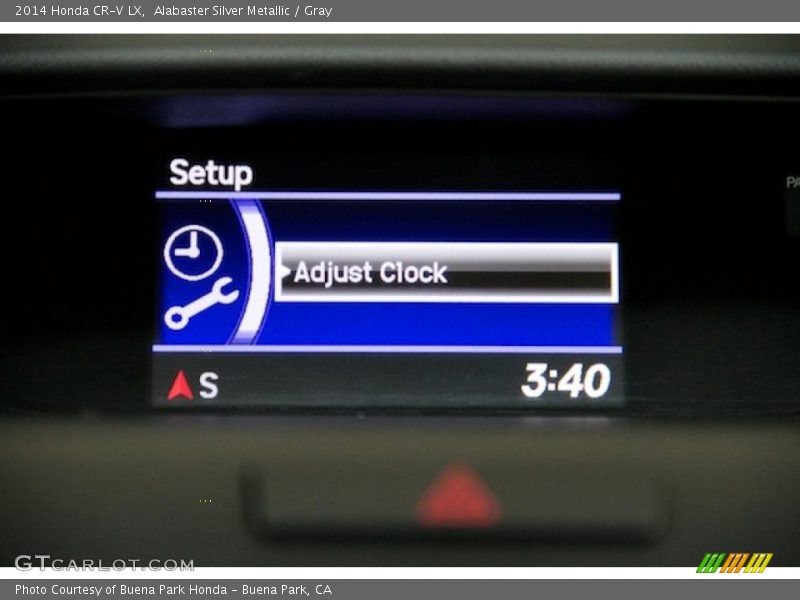Alabaster Silver Metallic / Gray 2014 Honda CR-V LX