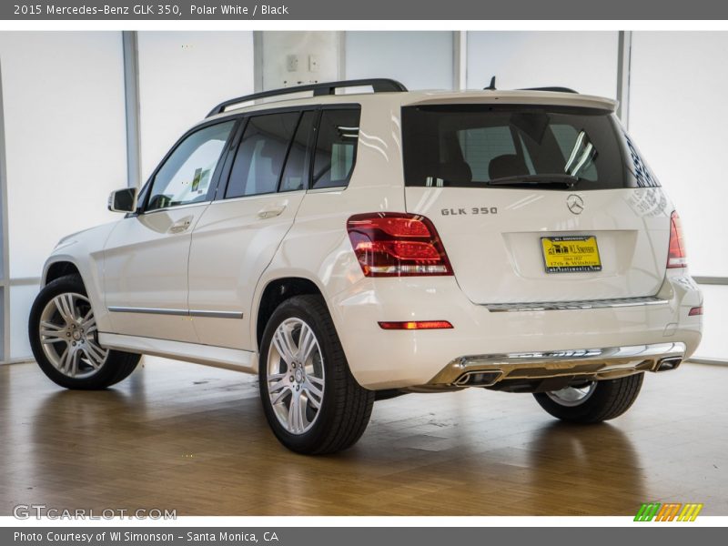 Polar White / Black 2015 Mercedes-Benz GLK 350