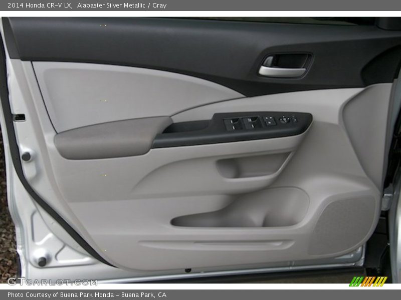 Alabaster Silver Metallic / Gray 2014 Honda CR-V LX