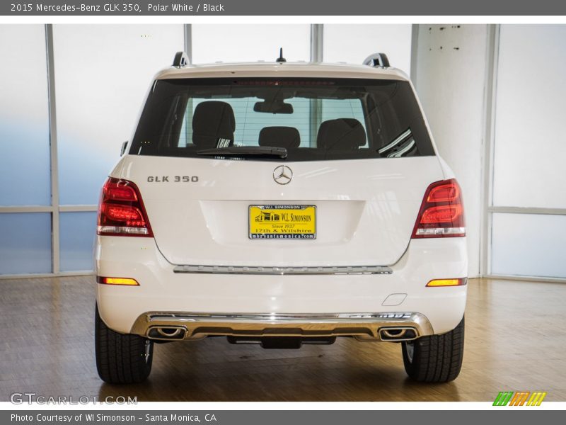 Polar White / Black 2015 Mercedes-Benz GLK 350