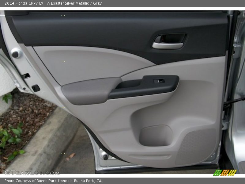 Alabaster Silver Metallic / Gray 2014 Honda CR-V LX