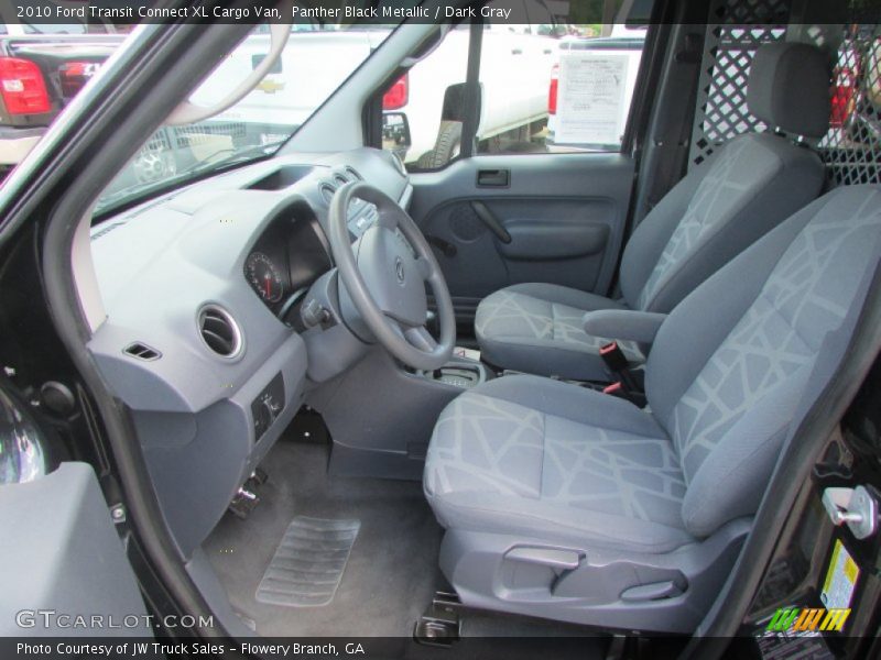 Panther Black Metallic / Dark Gray 2010 Ford Transit Connect XL Cargo Van