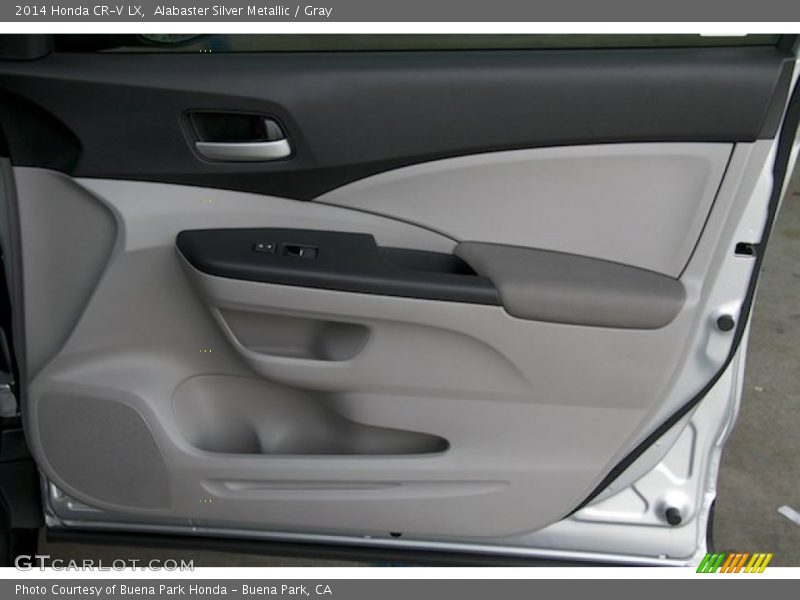 Alabaster Silver Metallic / Gray 2014 Honda CR-V LX