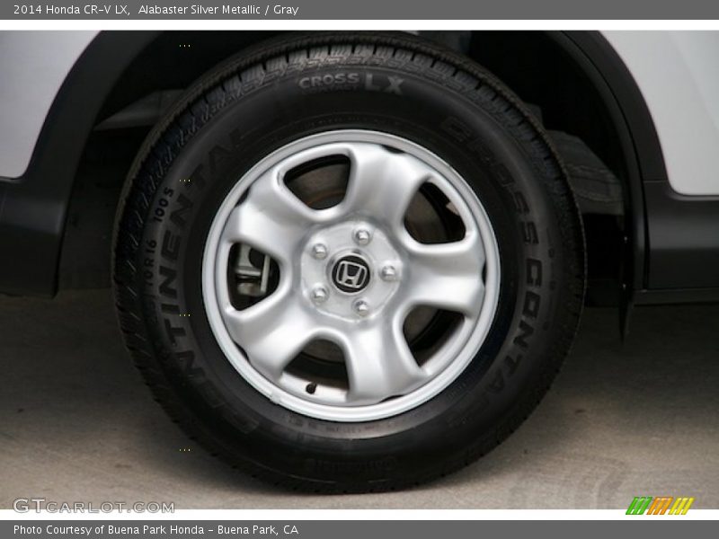 Alabaster Silver Metallic / Gray 2014 Honda CR-V LX