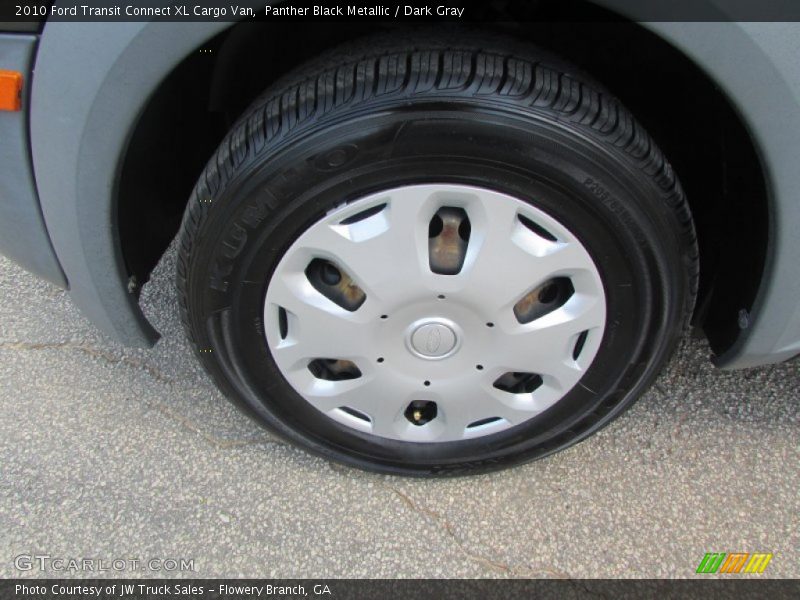 Panther Black Metallic / Dark Gray 2010 Ford Transit Connect XL Cargo Van