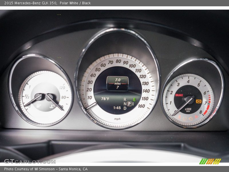 Polar White / Black 2015 Mercedes-Benz GLK 350