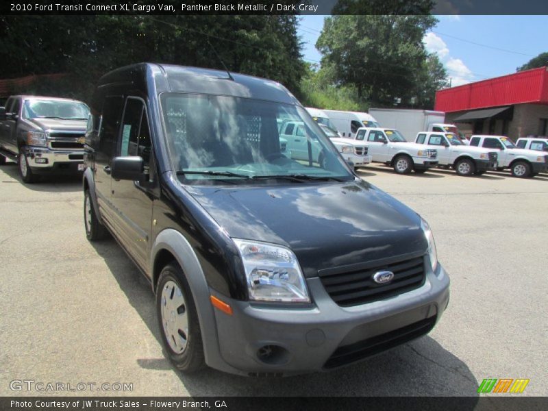 Panther Black Metallic / Dark Gray 2010 Ford Transit Connect XL Cargo Van