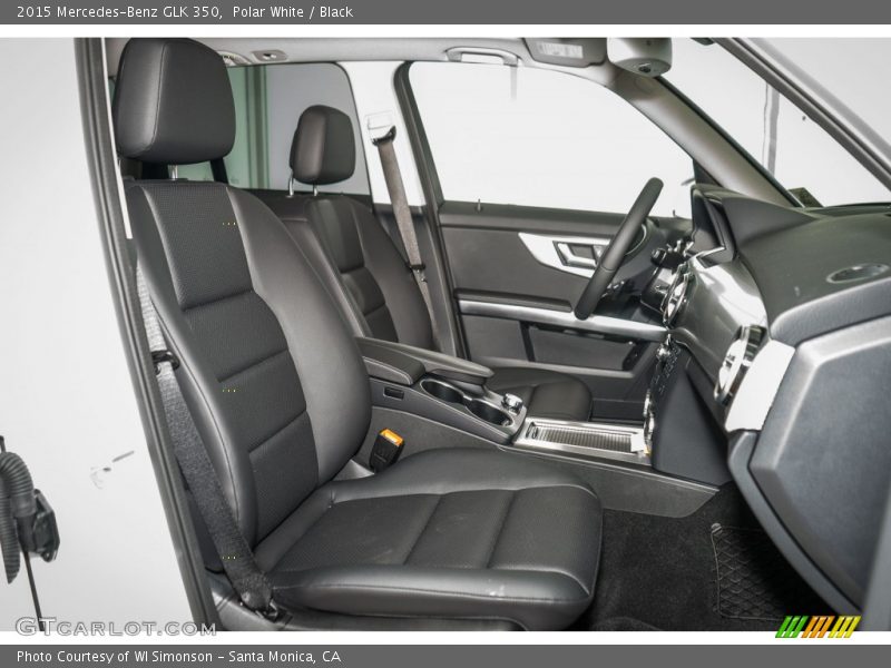 Polar White / Black 2015 Mercedes-Benz GLK 350