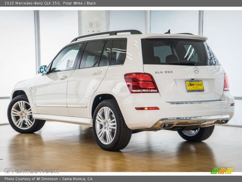 Polar White / Black 2015 Mercedes-Benz GLK 350