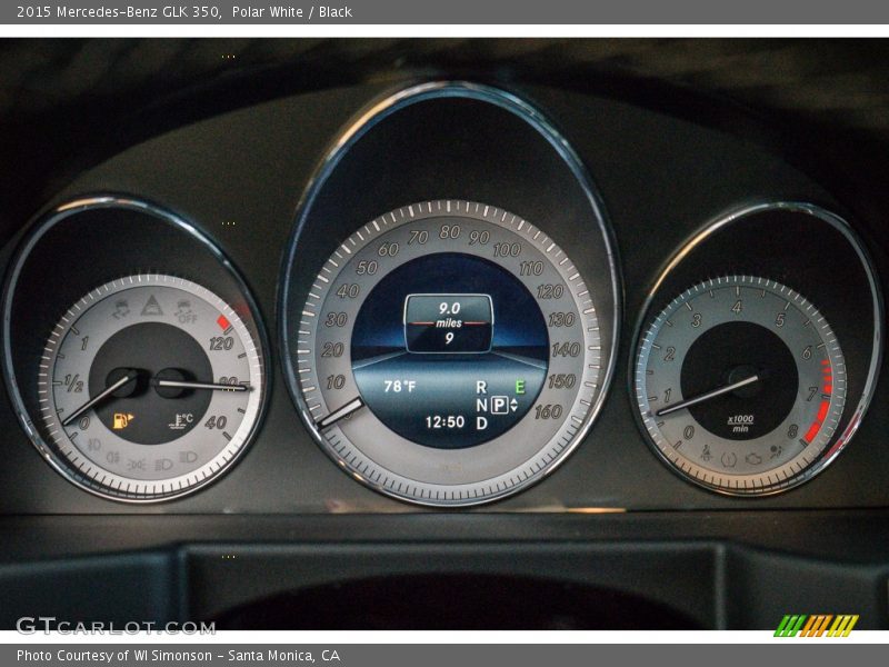Polar White / Black 2015 Mercedes-Benz GLK 350