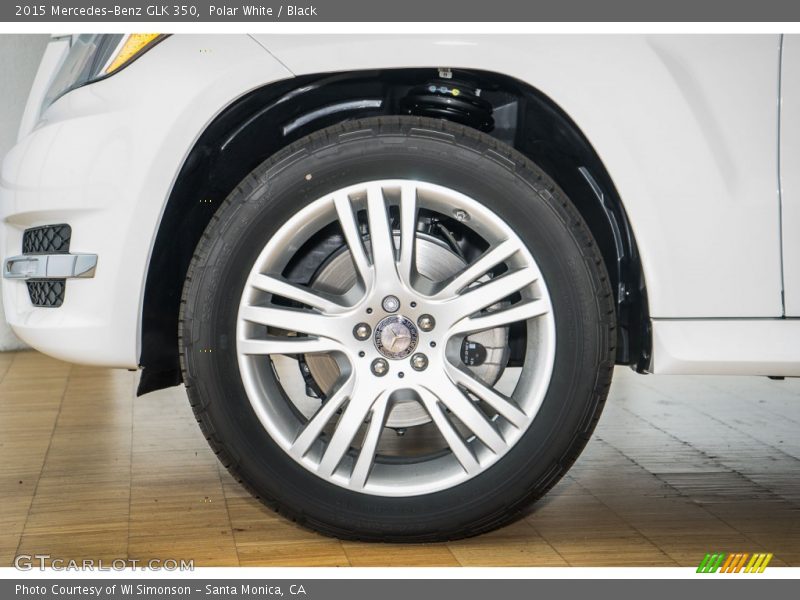 Polar White / Black 2015 Mercedes-Benz GLK 350
