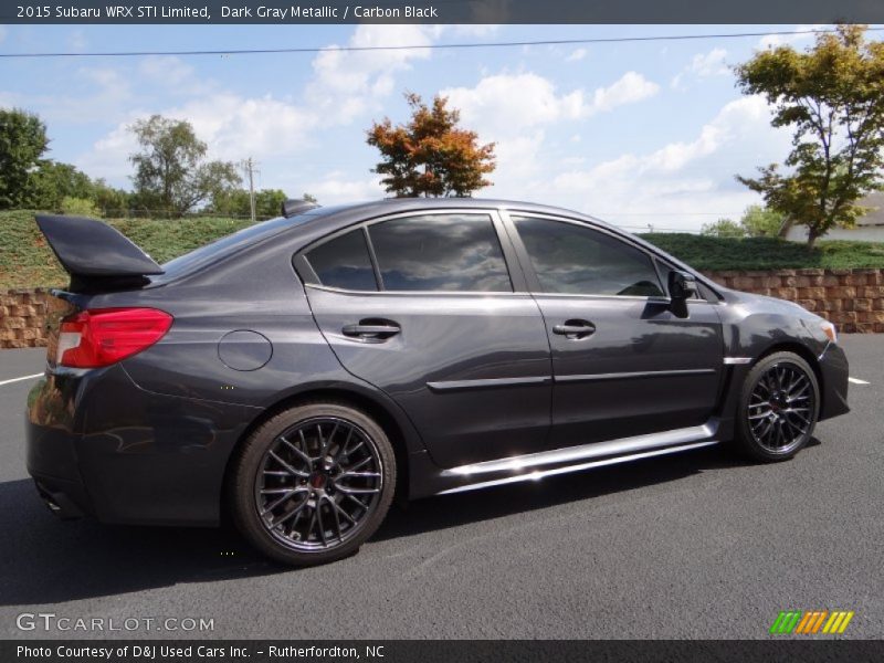 Dark Gray Metallic / Carbon Black 2015 Subaru WRX STI Limited