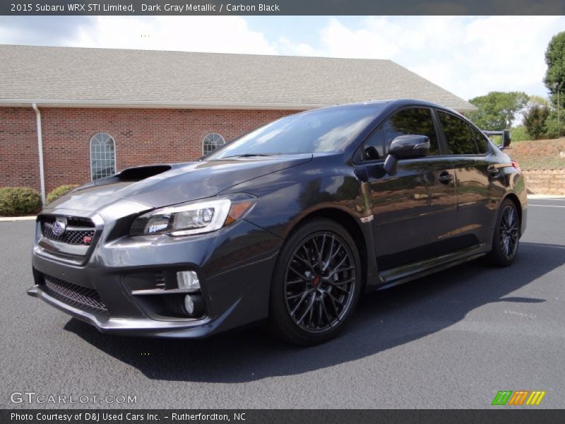 Front 3/4 View of 2015 WRX STI Limited