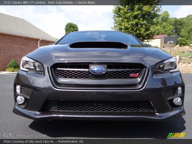Dark Gray Metallic / Carbon Black 2015 Subaru WRX STI Limited