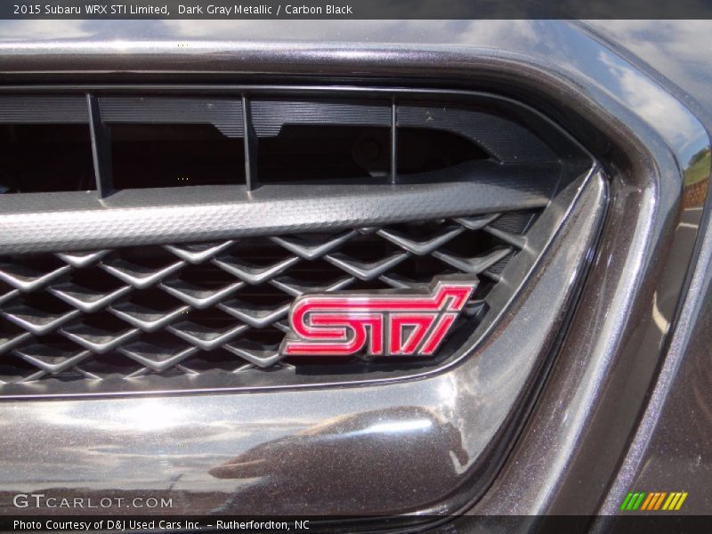 Dark Gray Metallic / Carbon Black 2015 Subaru WRX STI Limited