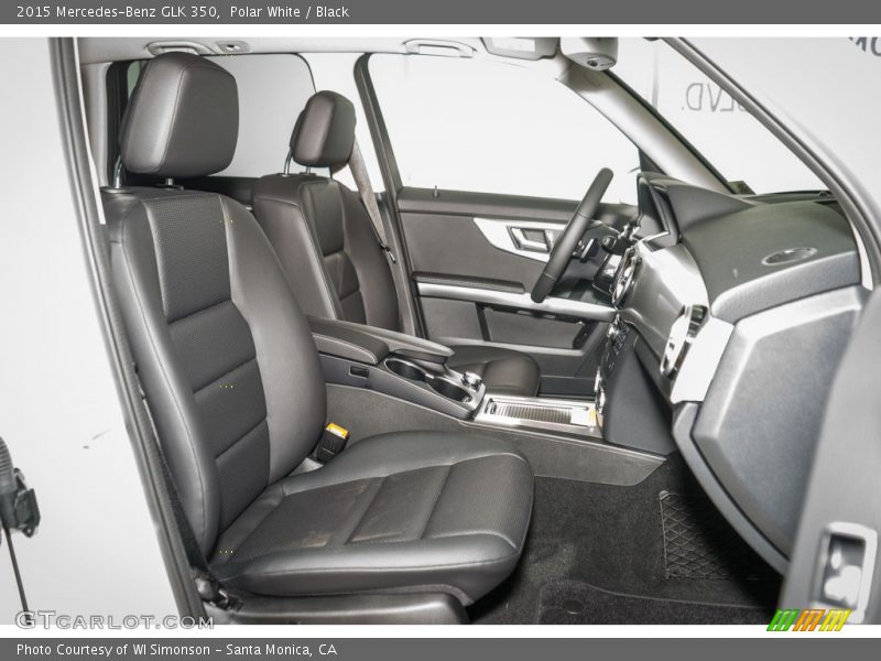 Polar White / Black 2015 Mercedes-Benz GLK 350