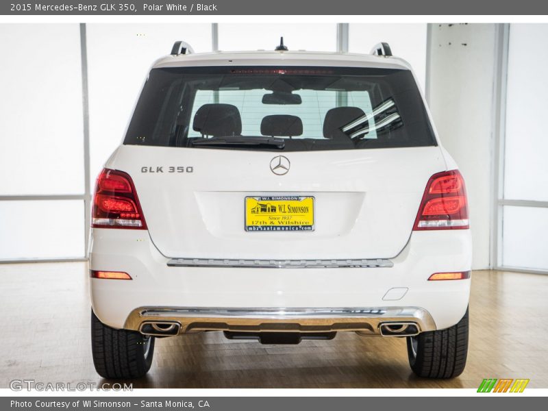 Polar White / Black 2015 Mercedes-Benz GLK 350
