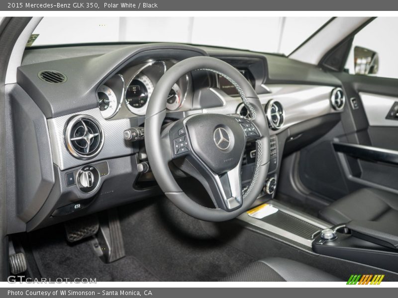 Polar White / Black 2015 Mercedes-Benz GLK 350