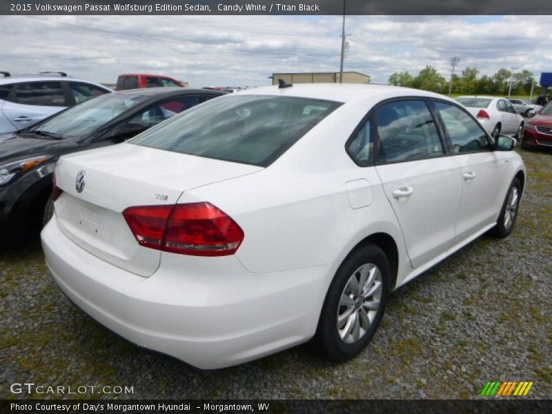 Candy White / Titan Black 2015 Volkswagen Passat Wolfsburg Edition Sedan