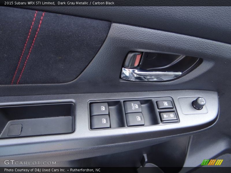 Dark Gray Metallic / Carbon Black 2015 Subaru WRX STI Limited