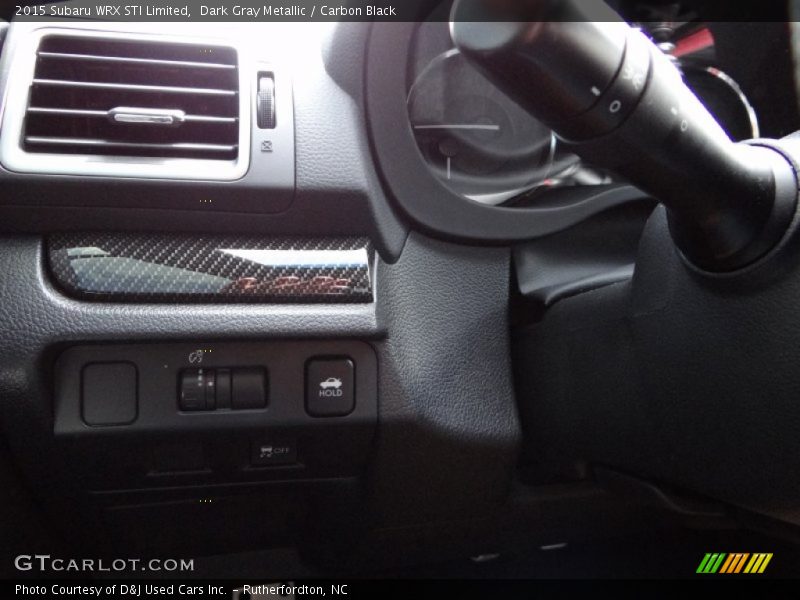 Dark Gray Metallic / Carbon Black 2015 Subaru WRX STI Limited