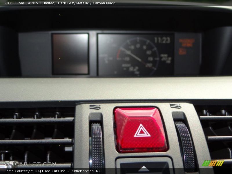 Dark Gray Metallic / Carbon Black 2015 Subaru WRX STI Limited