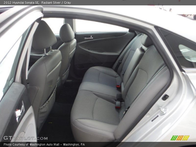 Radiant Silver / Gray 2012 Hyundai Sonata SE