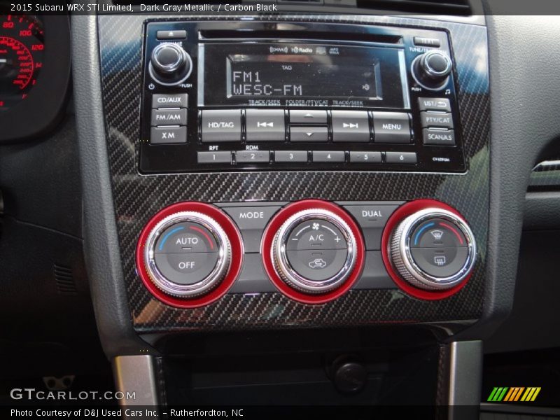 Audio System of 2015 WRX STI Limited