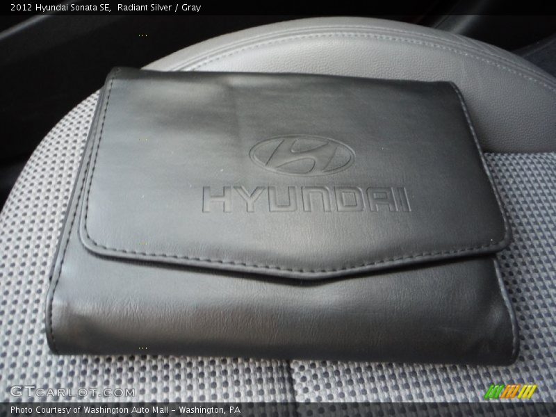 Radiant Silver / Gray 2012 Hyundai Sonata SE