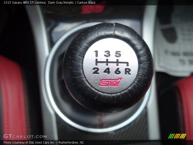  2015 WRX STI Limited 6 Speed Manual Shifter