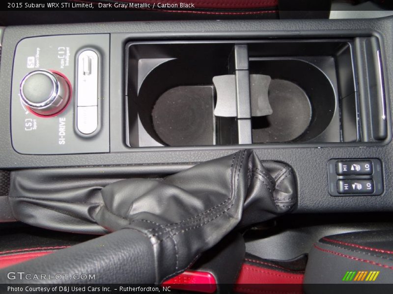 Dark Gray Metallic / Carbon Black 2015 Subaru WRX STI Limited