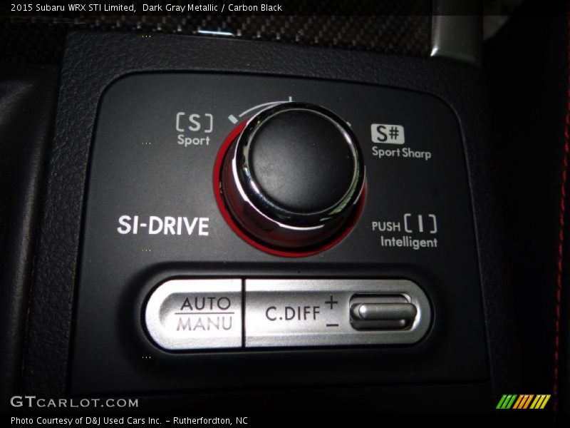 Dark Gray Metallic / Carbon Black 2015 Subaru WRX STI Limited