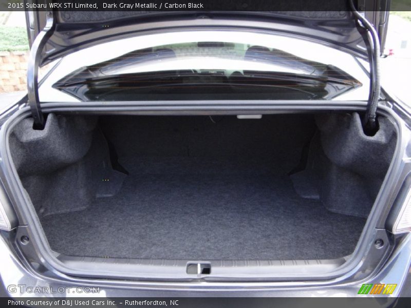  2015 WRX STI Limited Trunk