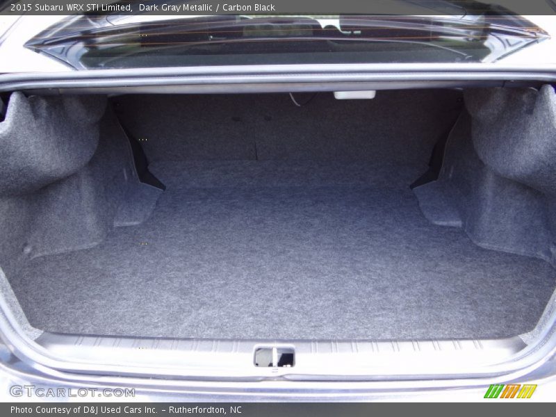  2015 WRX STI Limited Trunk