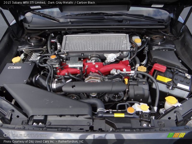  2015 WRX STI Limited Engine - 2.5 Liter Turbocharged DOHC 16-Valve VVT Horizontally Opposed 4 Cylinder