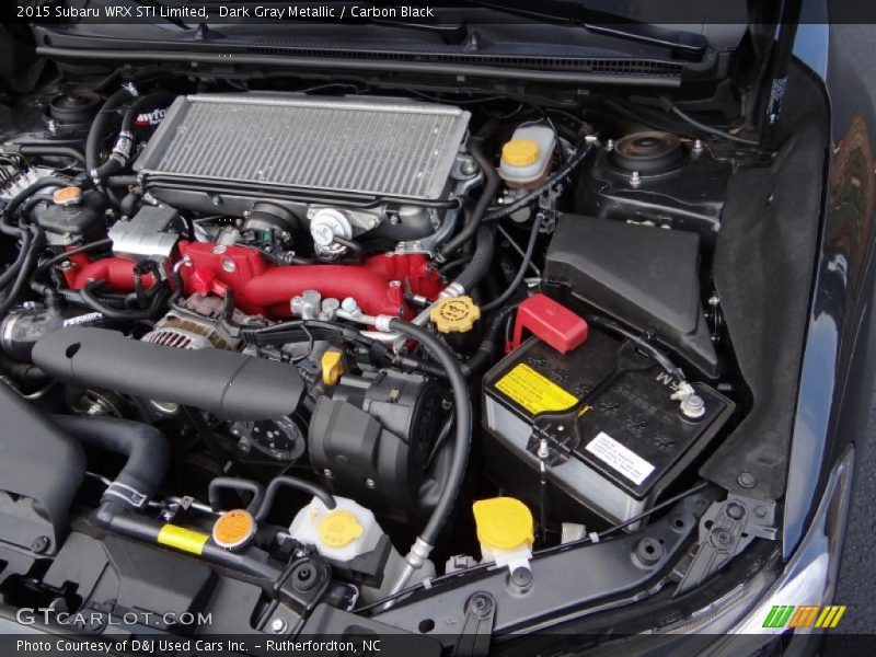 Dark Gray Metallic / Carbon Black 2015 Subaru WRX STI Limited