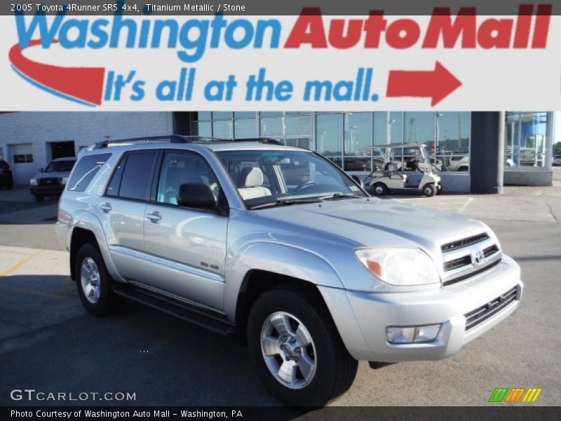 Titanium Metallic / Stone 2005 Toyota 4Runner SR5 4x4