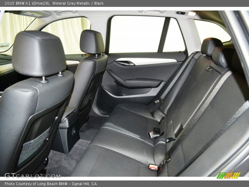 Mineral Grey Metallic / Black 2015 BMW X1 sDrive28i
