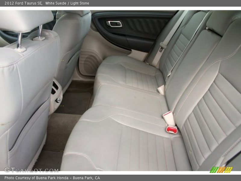 White Suede / Light Stone 2012 Ford Taurus SE
